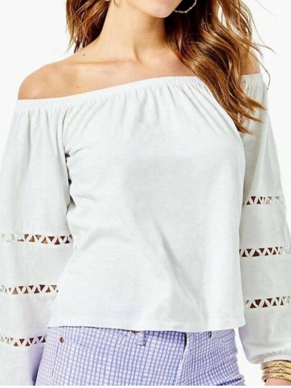 NWT Lilly Pulitzer Katt Off Shoulder Top